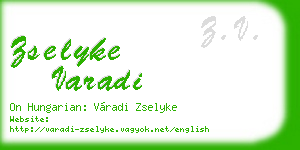 zselyke varadi business card